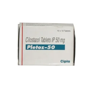 Pletoz 50mg (Cilostazol)