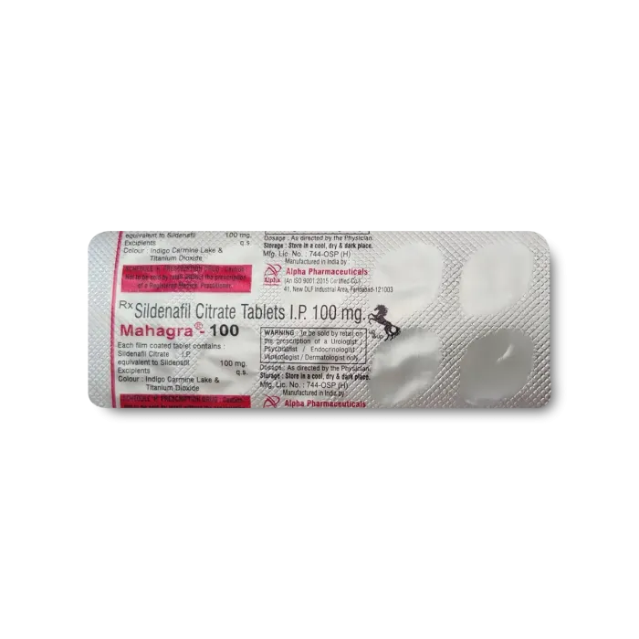 Mahagra 100mg (Sildenafil Citrate) - Image 2
