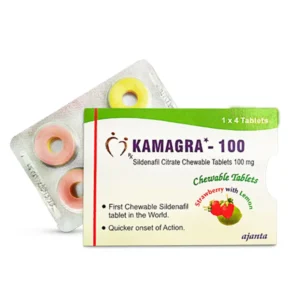 Kamagra Polo Chewable 100mg (Sildenafil Citrate)