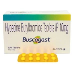 Buscogast 10mg (Hyoscine Butylbromide)